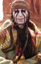 ''The Lone Ranger'': Więcej Johnny'ego Deppa w stroju Indianina