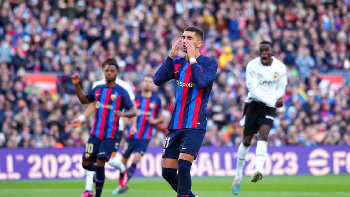 Getty Images / Alex Caparros / Na zdjęciu: Ferran Torres