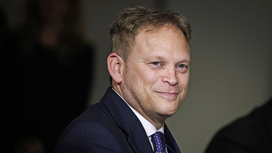 Brytyjski minister obrony Grant Shapps