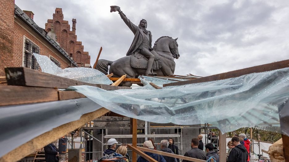 Bastion wraz z pomnikiem Kościuszki wyjdzie zza rusztowań za około pół roku