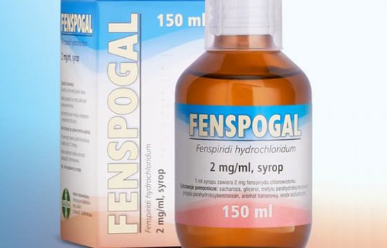 Fenspogal reklamowany „gdy chore oskrzela i kaszel doskwiera” (wideo)