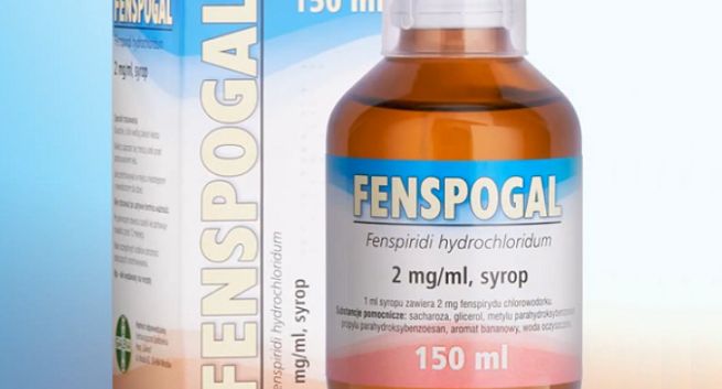 Fenspogal reklamowany „gdy chore oskrzela i kaszel doskwiera” (wideo)