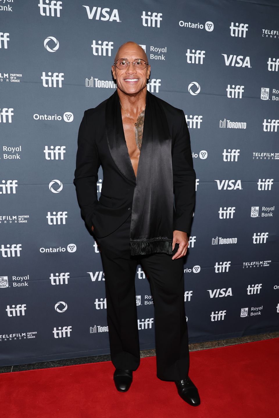 Dwayne Johnson na Festiwalu Filmowym w Toronto