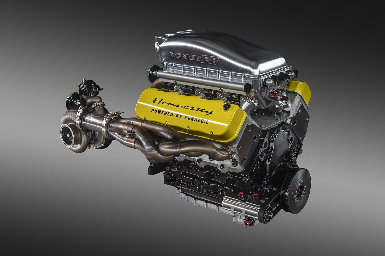 Teksańska masakra V8. Hennessey przygotował nowy silnik dla Venom F5