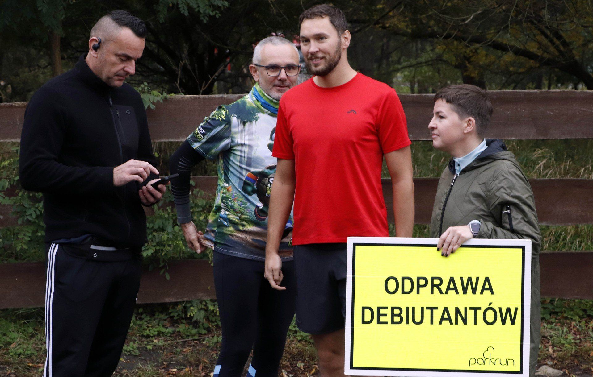 Park run w Grudziądzu promujący wsparcie dzieciom