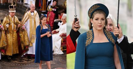 Kobieta z mieczem była gwiazdą koronacji Karola III. Kim jest Penny Mordaunt?