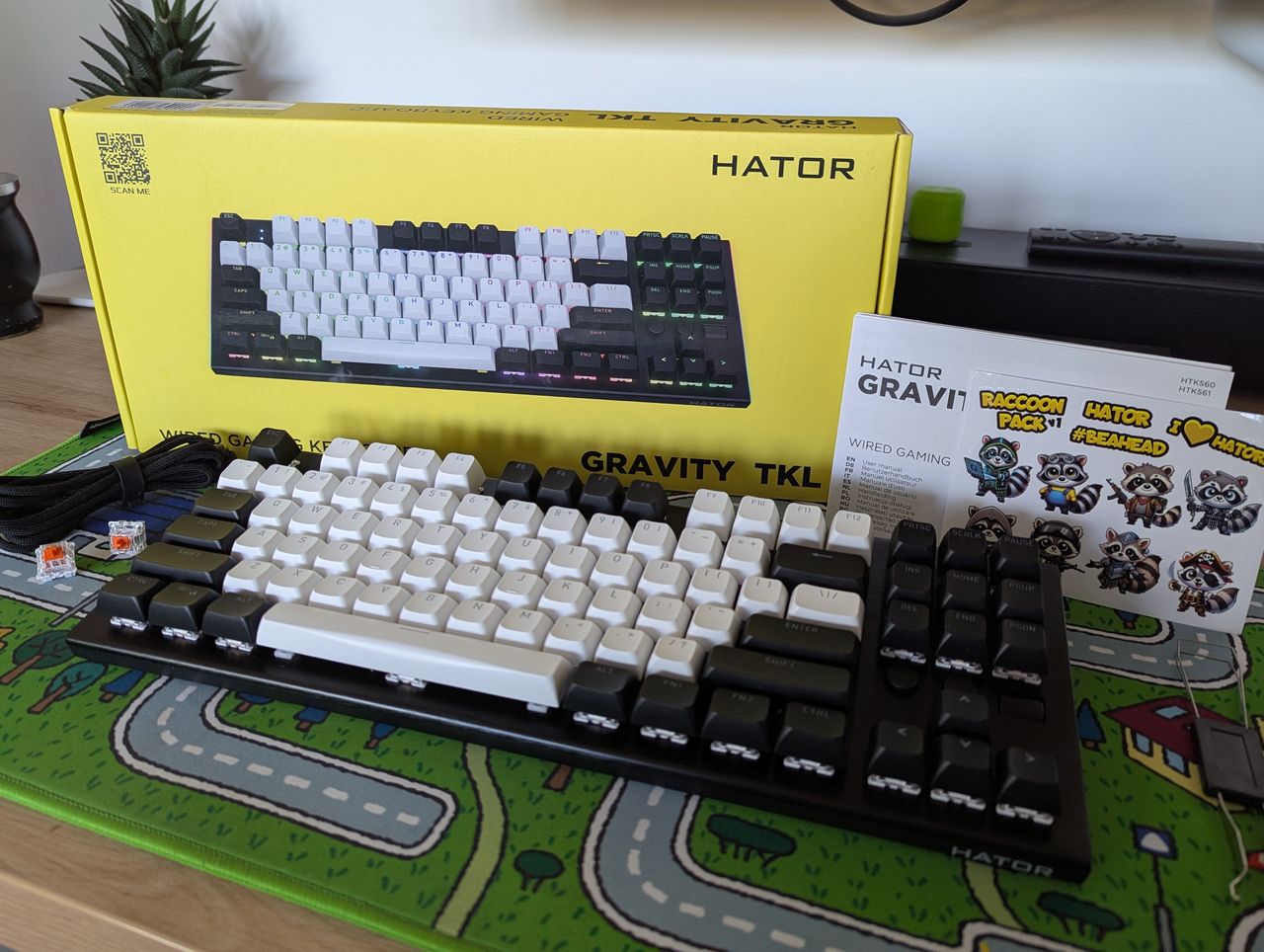 Mechaniczna lekkość bytu / i grania w dobrej cenie. HATOR Gravity TKL [Recenzja]