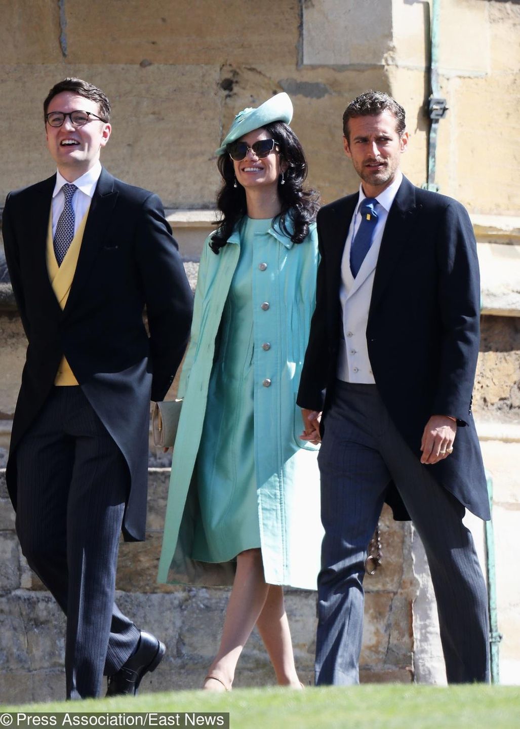 Alexi Lubomirski z żoną Giadą na ślubie Meghan Markle i księcia Harry'ego