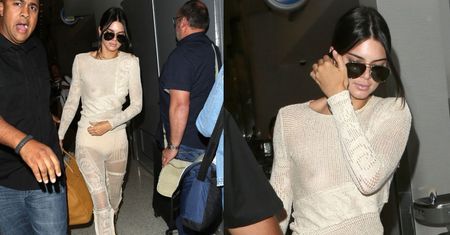 Piersi Kendall Jenner też przyleciały do Cannes (ZDJĘCIA)