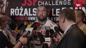 "Różal" zirytowany "stomp kickami" Grahama. "To jest słabe"