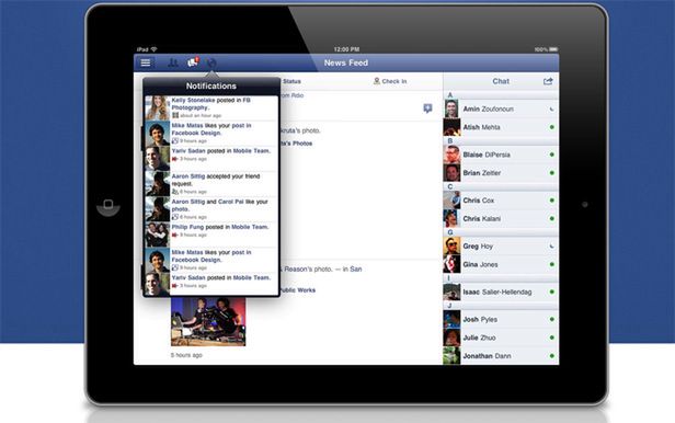 Facebook dla iPada w końcu w App Store