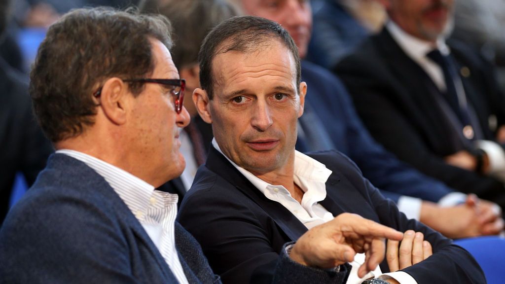 Getty Images / Gabriele Maltinti / Na zdjęciu: Fabio Capello (z lewej) i Massimiliano Allegri