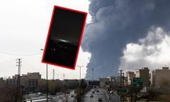 Tajemnicze rozbłyski nad Teheranem. Amerykanie sięgnęli po wyjątkową broń?