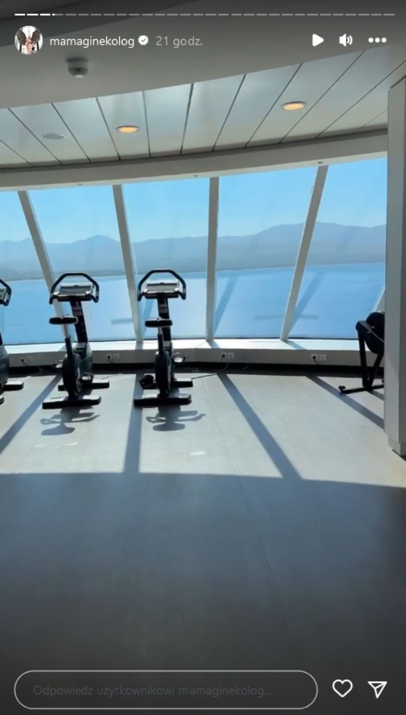 Mama Ginekolog wypoczywa na statku wycieczkowym