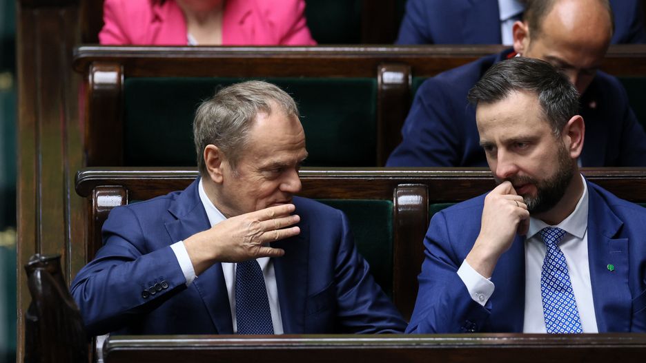 Premier Donald Tusk i wicepremier Władysław Kosiniak-Kamysz