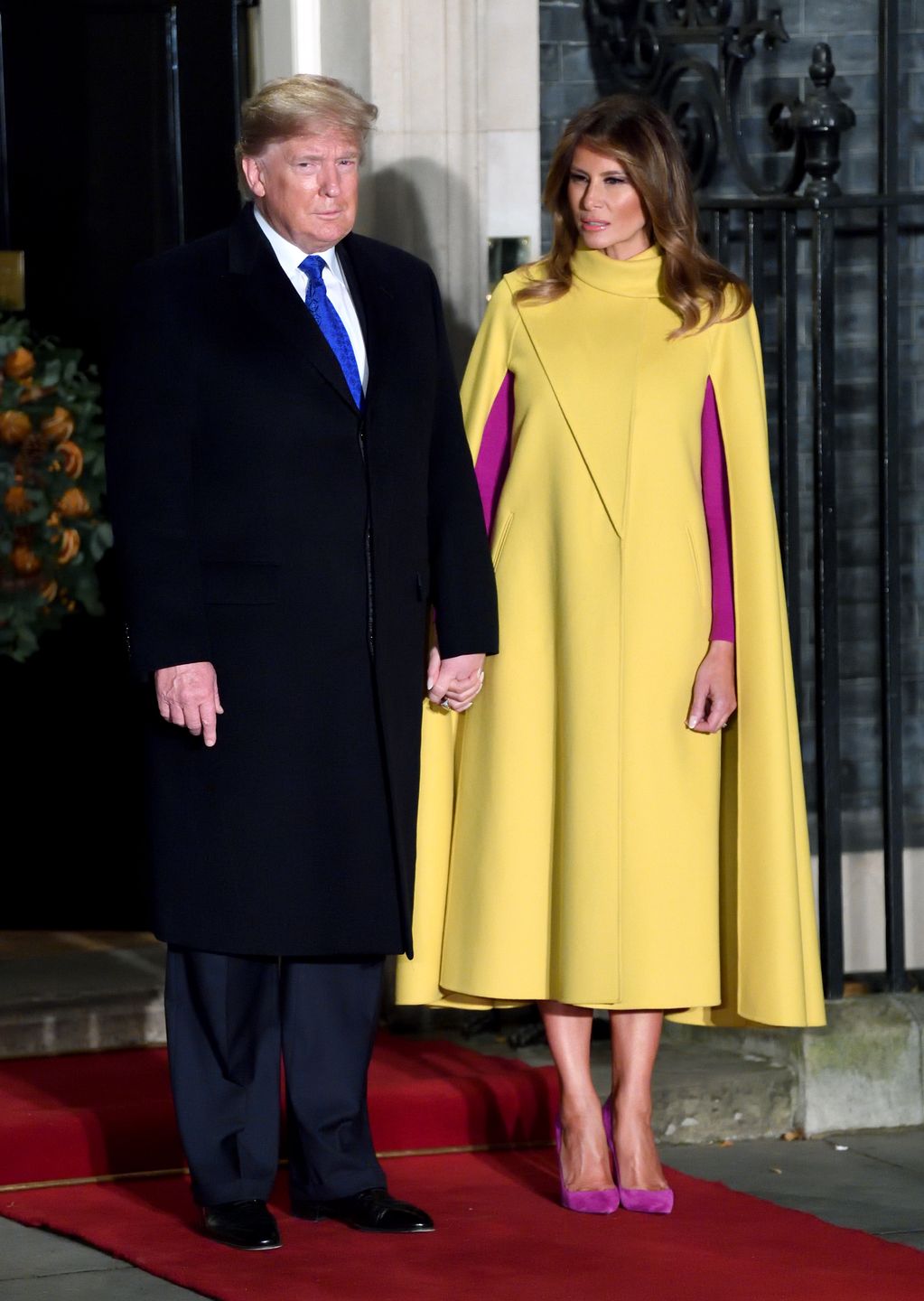 Melania Tump z mężem