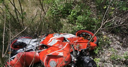 Mazowieckie. Śmiertelny wypadek z udziałem motocyklisty