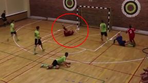 Komedia w meczu futsalu. Takiej bramki jeszcze nie widzieliście