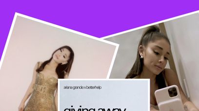Arcypiękny gest Ariany Grande. Przekazała MILION $ na terapię dla potrzebujących