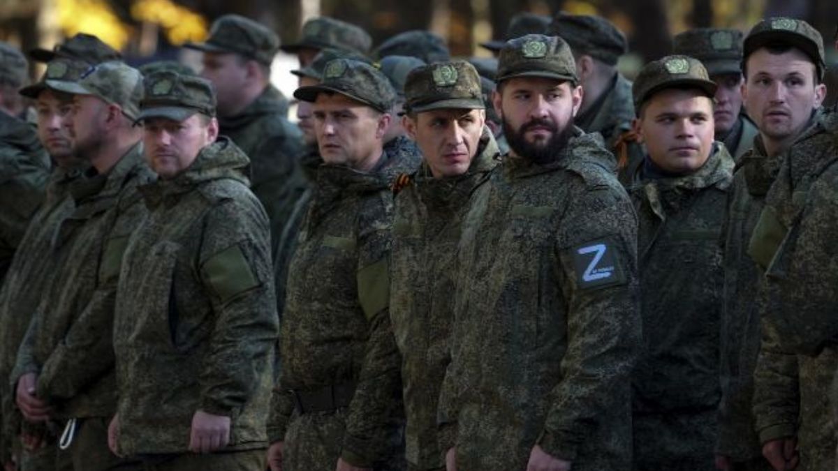 Rosyjscy żołnierze 