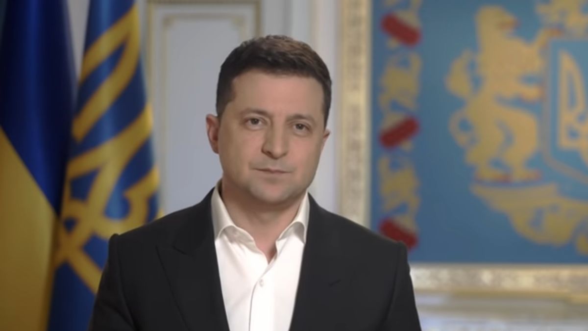 Tysiąc hrywien za zaszczepienie się. Pomysł prezydenta Ukrainy 