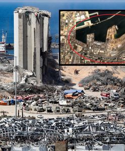 Eksplozja w Bejrucie widziana z kosmosu. Zdjęcia sprzed i po tragedii