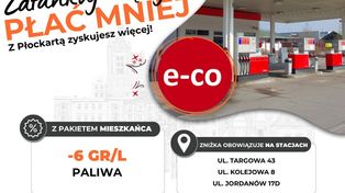 Płocczanie zapłacą mniej za paliwo. Nowa zniżka z Płocką Kartą Mieszkańca