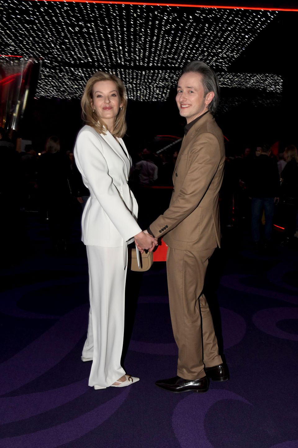 Przemysław Stippa z żoną