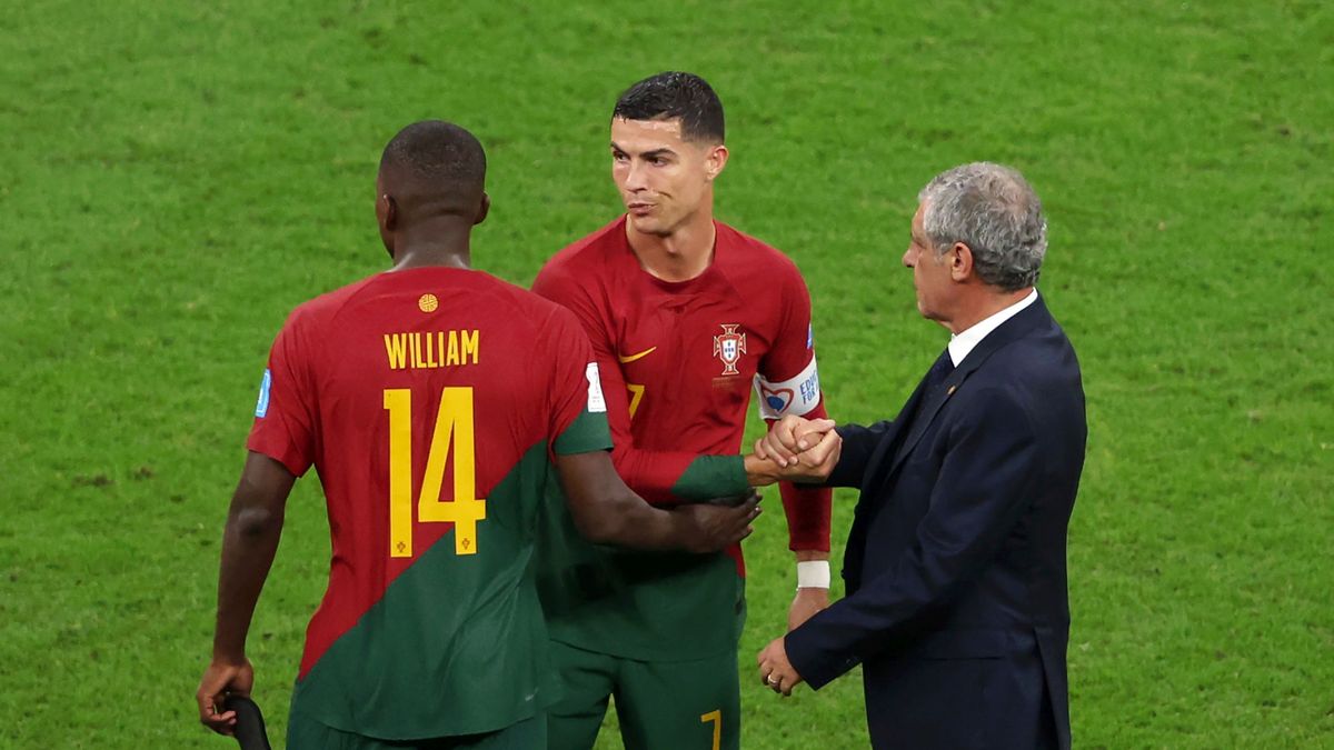 Getty Images / Alex Pantling / Na zdjęciu: Cristiano Ronaldo i Fernando Santos