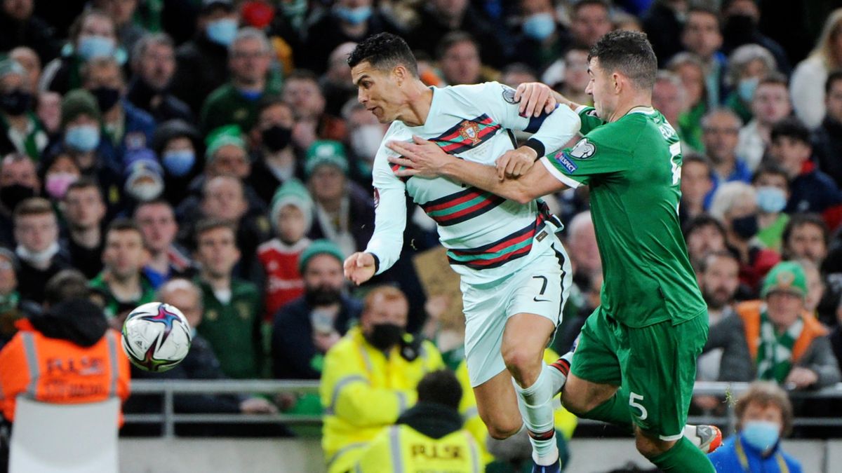 PAP/EPA / Aidan Crawley / Na zdjęciu: Cristiano Ronaldo