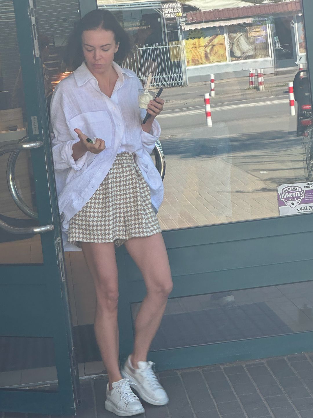 Anna Wendzikowska na lodach