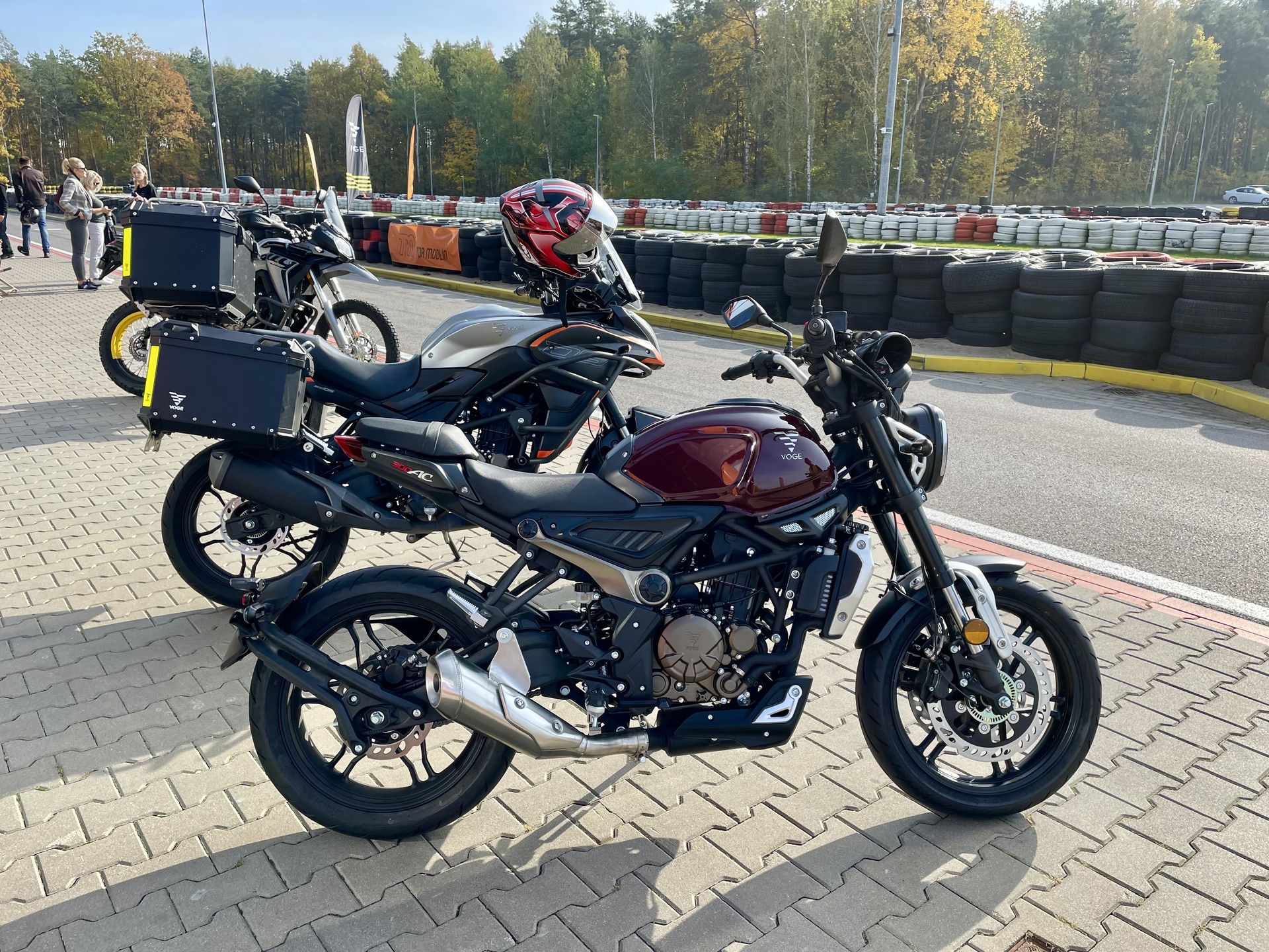 Motocykle Voge na torze