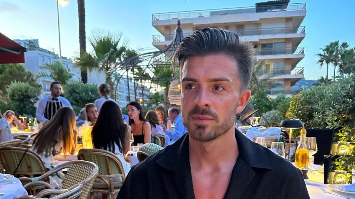 Jack Grealish w czasie wakacji w 2023 roku