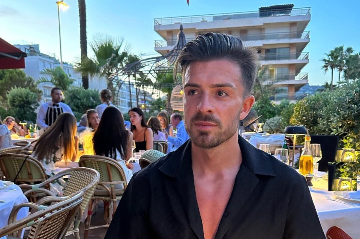 Jack Grealish during the vacation in 2023.