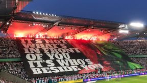 Liga Europy. Legia - Glasgow Rangers. Polscy kibice ukradli Szkotom flagę i szalik