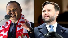 Gwizdy na wiceprezydenta USA. Tak zareagował Nawrocki