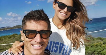 Urocze zdjęcia Lewandowskich. Mała Klara pod czujnym okiem taty