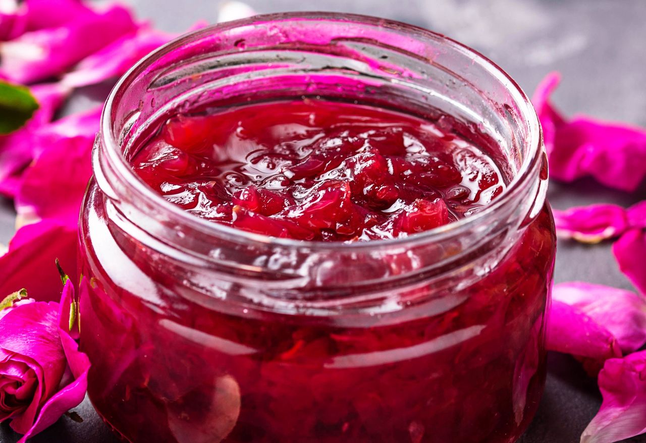 Rose petal jam