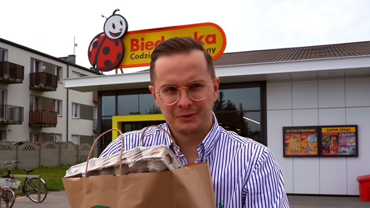 Dymitr Błaszczyk postanowił zrobić zakupy takie jak Andrzej Duda w 2015 roku