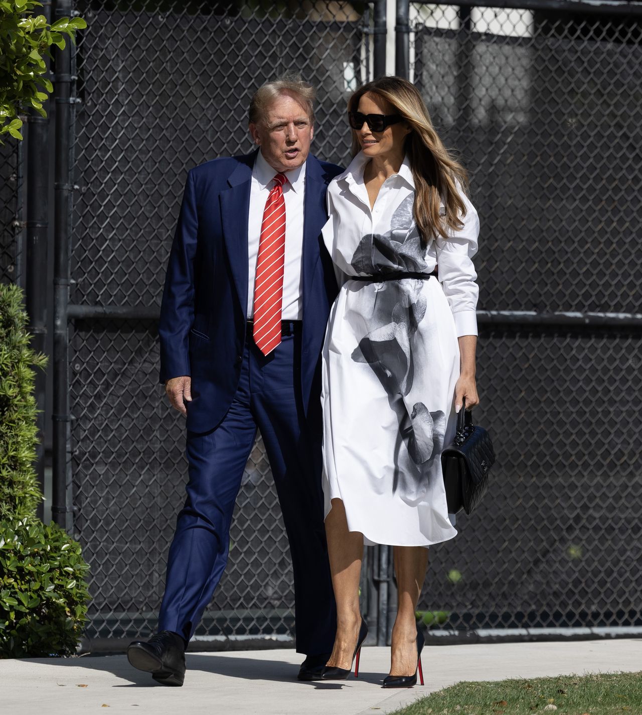 Melania Trump and Donald Trump