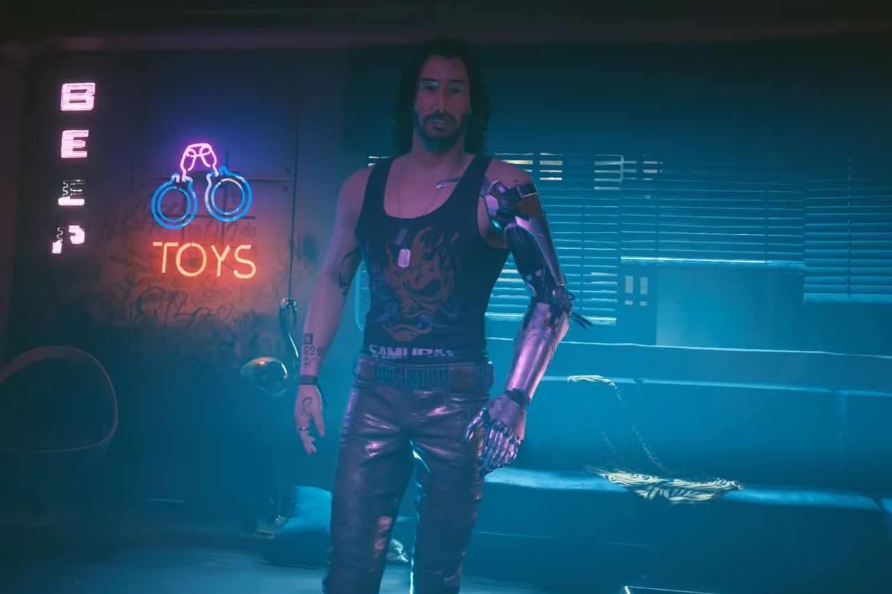 Keanu Reeves docenił modderów. Zachwala erotyczne modyfikacje w Cyberpunku 2077