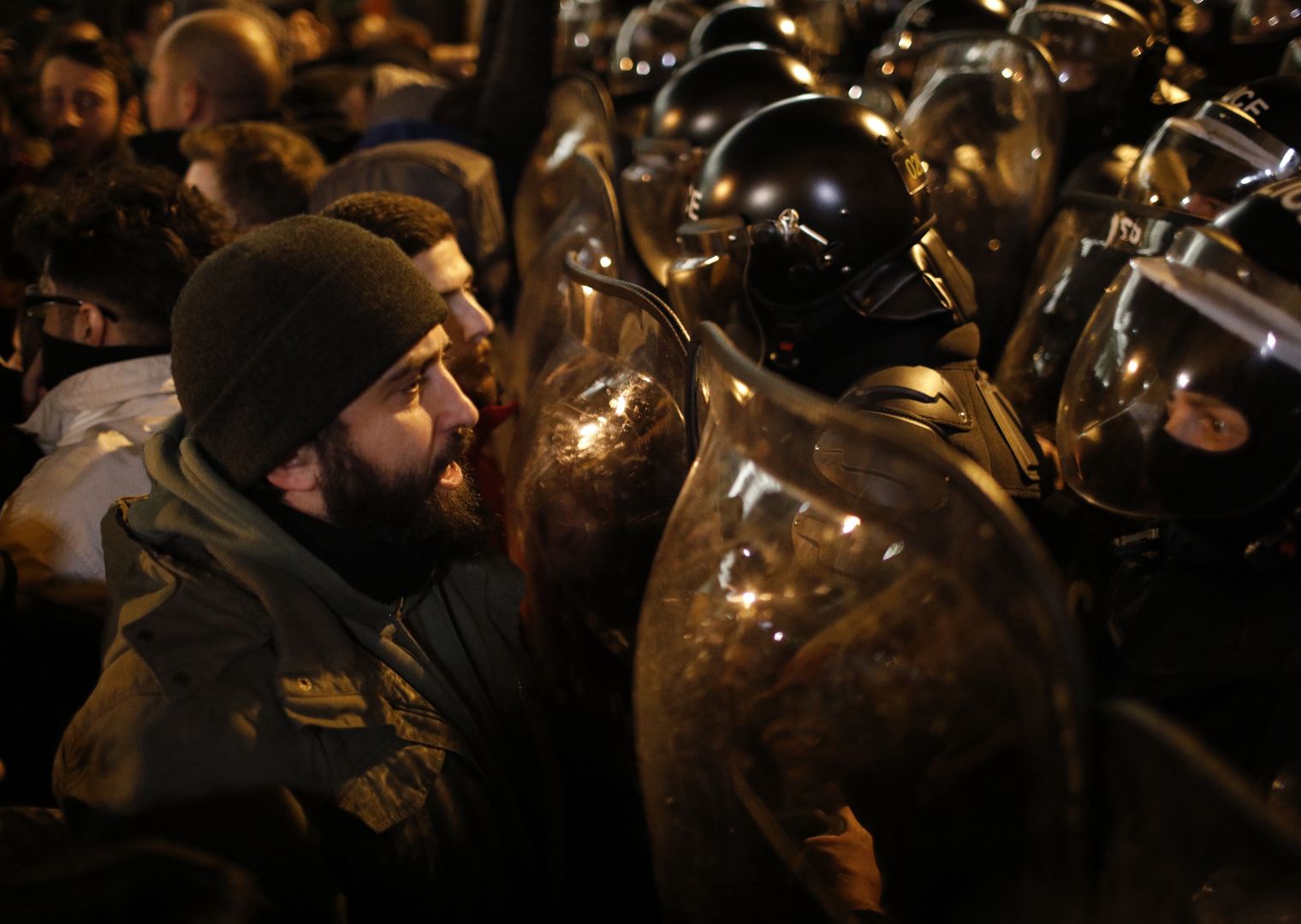 Protesty w Gruzji