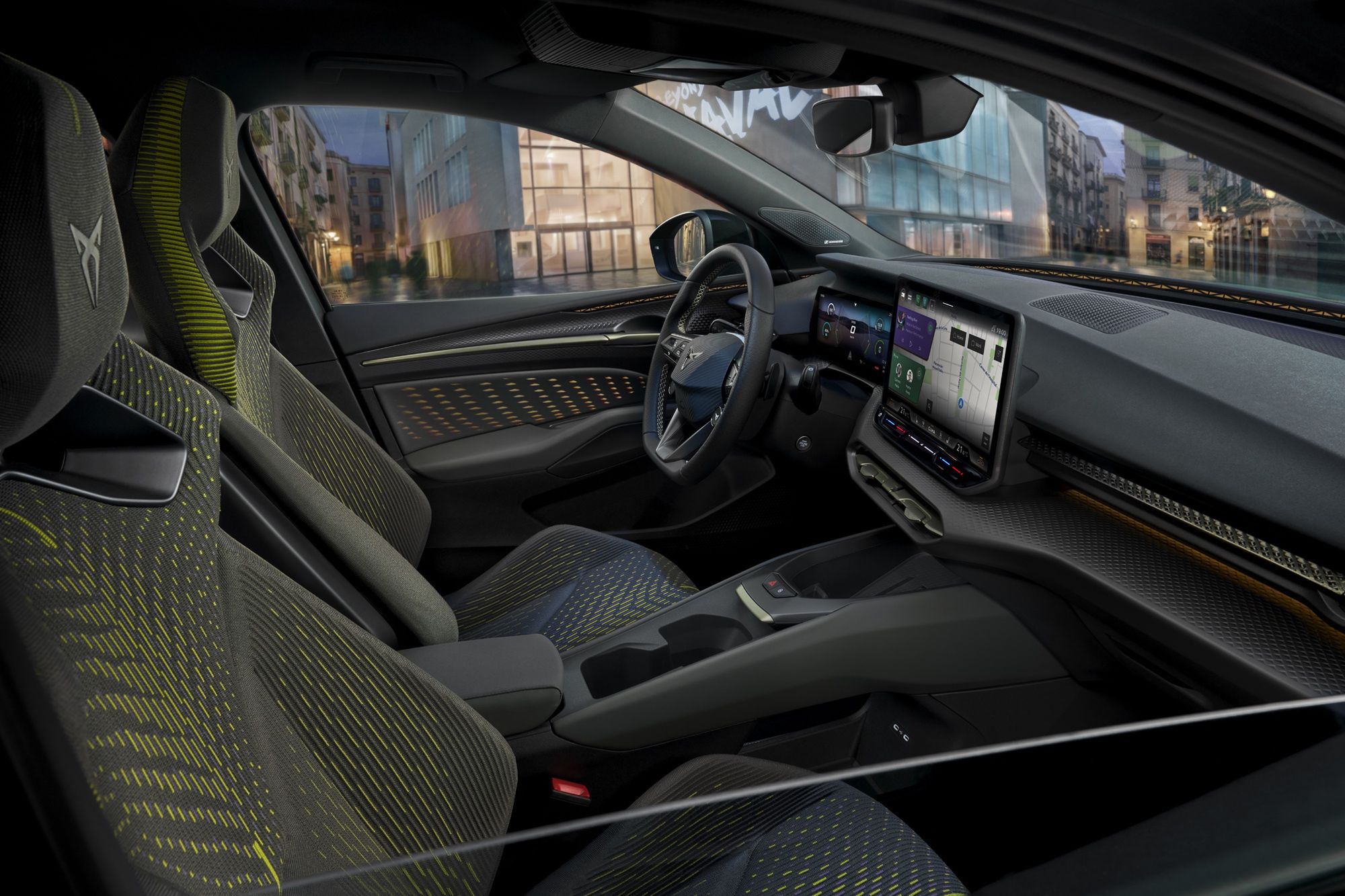 Cupra Raval w kolorze Manganese Matt