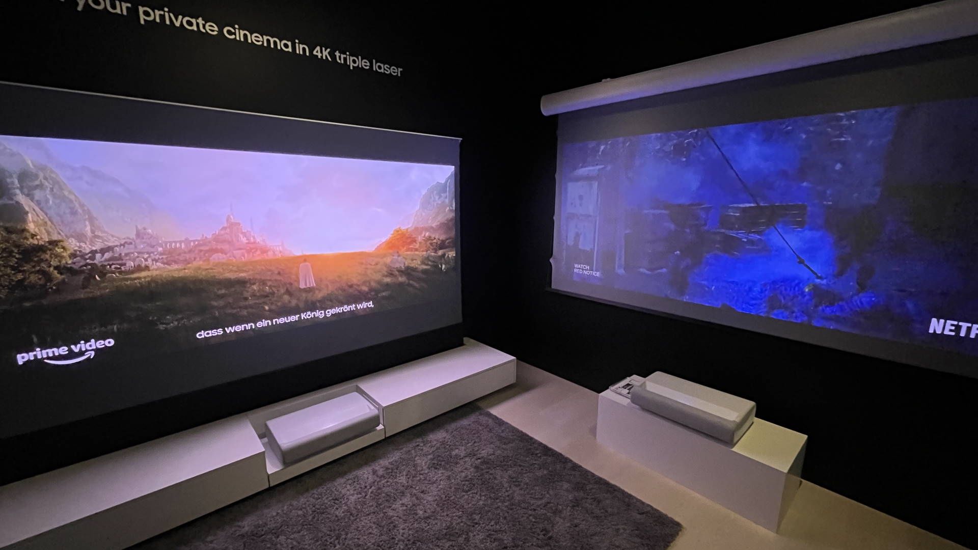 Samsung projektory
