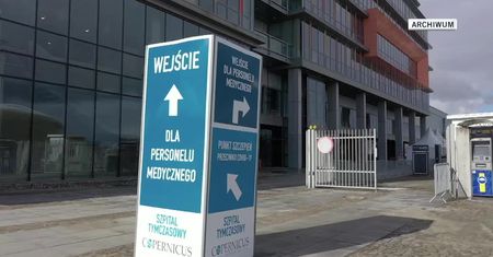 W halach AmberExpo w Gdańsku ponownie powstanie tymczasowy szpital covidowy.