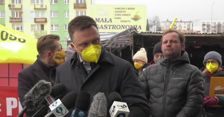 Hołownia: W tej chwili nie mamy planów budowania frakcji z Jarosławem Gowinem.