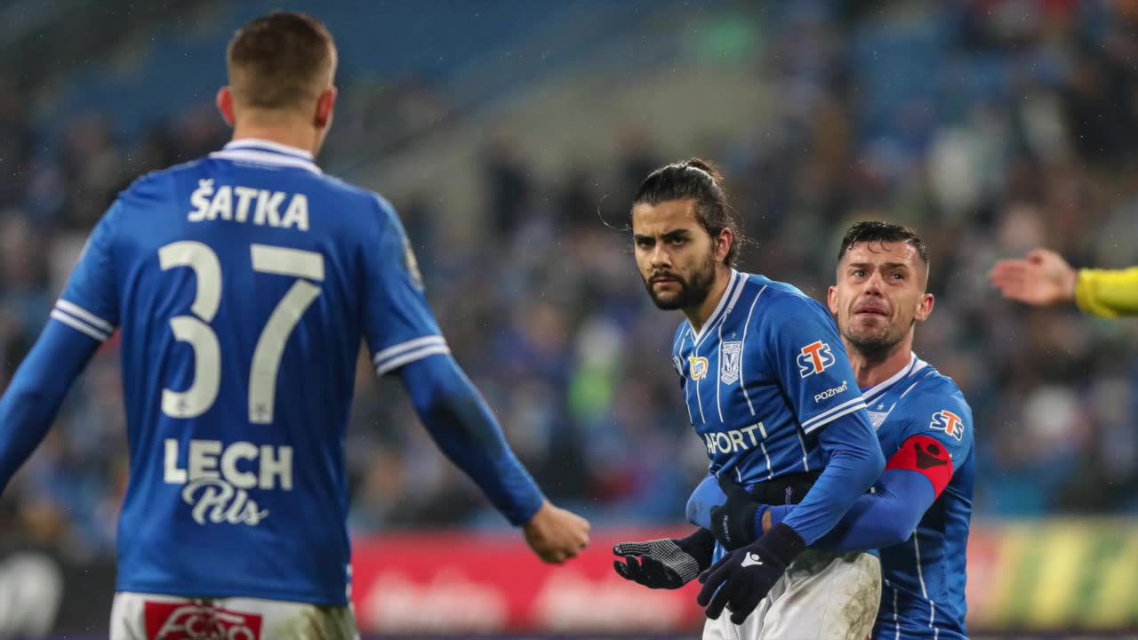 Lech górą w Poznaniu. “Kolejorz” wygrał z ŁKS-em Łódź 2:0