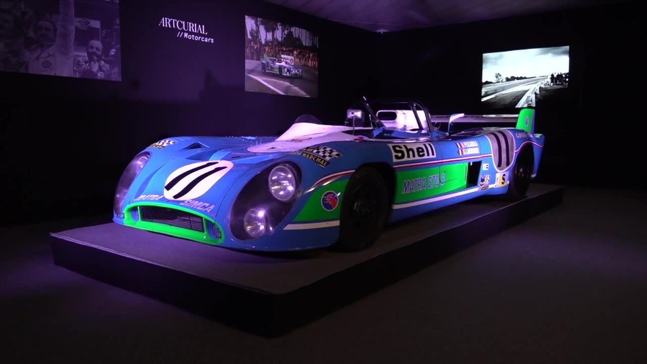 Legendarny samochód Matra MS 670, który w latach 70. święcił triumfy sprzedany na aukcji w Paryżu za 5 mln euro