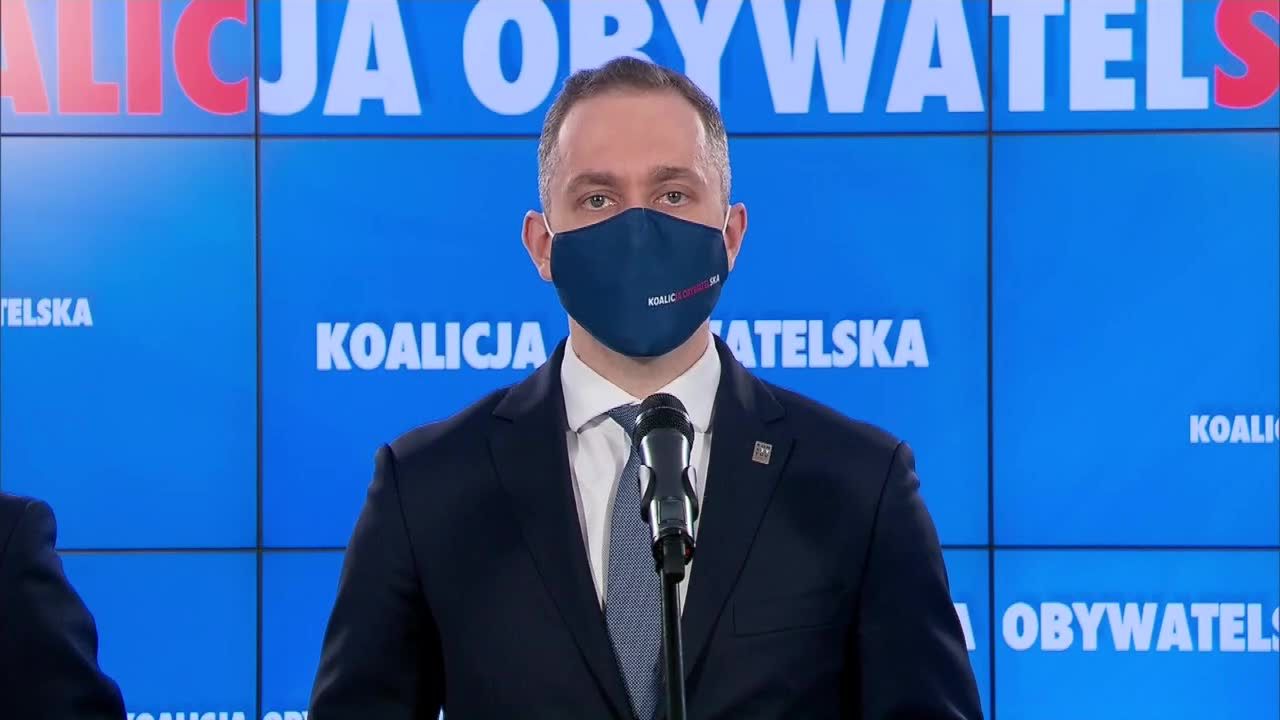 KO żąda zwołania komisji ds. służb ws. zakupu respiratorów.