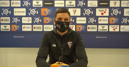 Marcin Brosz przed starciem z Lechem Poznań